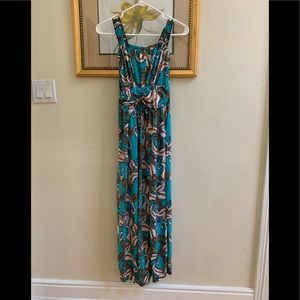 Pleated maxi dress S/M